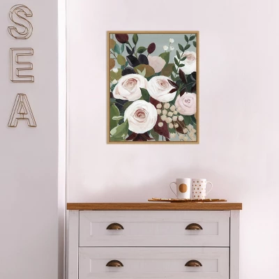 16" X 20" Bohemian Blooms I By Grace Popp Framed Canvas Wall Art - Amanti Art 5 16" X 20" Bohemian Blooms I By Grace Popp Framed Canvas Wall Art - Amanti Art - Image 3