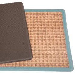 World Rug Gallery Natural Border Anti-Fatigue Standing Mat -Home Decoration Shop GUEST c073a48e 5251 4f56 a294 5a124440f4d0
