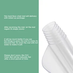 Costway 47'' X 47'' PVC Chair Floor Mat Home Office Protector For Home Office -Home Decoration Shop GUEST c10fe36d 7e1e 4fc0 9997 d087dba73d01