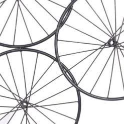 Metal Bike Wheels Wall Decor With Black Frame Black - Olivia & May -Home Decoration Shop GUEST c239eb92 74b9 410f af16 b8d3058450a8