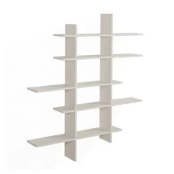 51" X 45" Five Tier Asymmetric Shelf - Danya B. 9 51" X 45" Five Tier Asymmetric Shelf - Danya B. -Home Decoration Shop GUEST c2fe13a4 6acf 45f3 bc68 b5b6cdb3bcf4