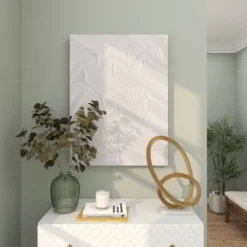 Wood Geometric Carved Wall Decor White - CosmoLiving By Cosmopolitan -Home Decoration Shop GUEST c4164e2b 929b 47d9 a512 756b0246eae5