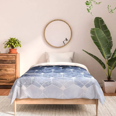 Elisabeth Fredriksson Hexagons & Diamonds 100% Cotton Comforter Set - Deny Designs 4 Elisabeth Fredriksson Hexagons & Diamonds 100% Cotton Comforter Set - Deny Designs - Image 2