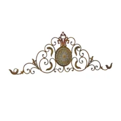 Metal Scroll Wall Decor With Embossed Details Gold - Olivia & May 9 Metal Scroll Wall Decor With Embossed Details Gold - Olivia & May -Home Decoration Shop GUEST c615a87e 60f8 4e5e a834 ff950e0fa4cc