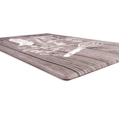 World Rug Gallery 'Seasoned With Love' Whisk Anti-fatigue Kitchen Mat 4 World Rug Gallery 'Seasoned With Love' Whisk Anti-fatigue Kitchen Mat - Image 2