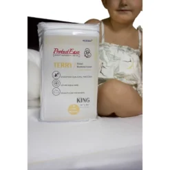 Terry Fitted Mattress Protector - ProtectEase -Home Decoration Shop GUEST c80fd583 668a 455f 8639 69a1426d7697