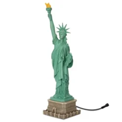 Techko Maid Resin/ABS Statue Of Liberty Solar Outdoor Garden Statue Decor With Spotlight -Home Decoration Shop GUEST c9c451e2 23ba 4d24 8c63 959117a21e69