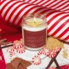 Sweet Water Decor Candy Cane And Cocoa 9oz Clear Jar Soy Candle -Home Decoration Shop GUEST ca84a0cf 6db4 4053 8bdc 981626b526d6