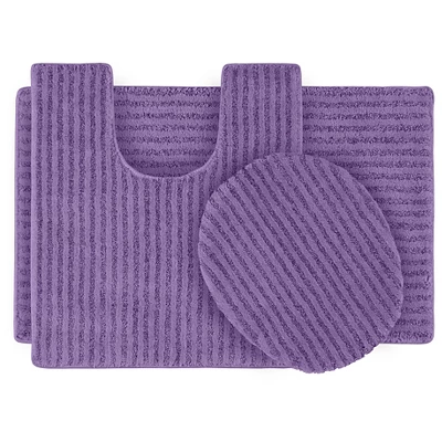 3pc Sheridan Plush Washable Nylon Bath Rug Set - Garland 9 3pc Sheridan Plush Washable Nylon Bath Rug Set - Garland - Image 7