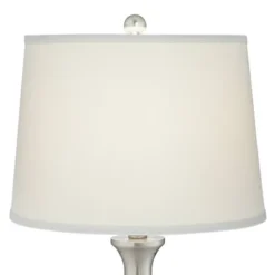 360 Lighting Karl Modern Table Lamps 27 1/2" Tall Set Of 2 Brushed Nickel With USB And Outlet White Drum Shade For Bedroom Living Room House Bedside 15 360 Lighting Karl Modern Table Lamps 27 1/2" Tall Set Of 2 Brushed Nickel With USB And Outlet White Drum Shade For Bedroom Living Room House Bedside -Home Decoration Shop GUEST cc670648 e00c 4fb7 b4e6 8b4894697441