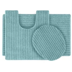 3pc Sheridan Plush Washable Nylon Bath Rug Set - Garland 18 3pc Sheridan Plush Washable Nylon Bath Rug Set - Garland -Home Decoration Shop GUEST d2673dea 18c3 4946 86eb cde48b4f0b07