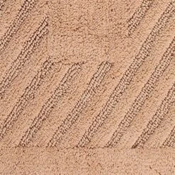 Diagonal Racetrack 100% Cotton Reversible Bath Rug Natural By Knightsbridge 10 Diagonal Racetrack 100% Cotton Reversible Bath Rug Natural By Knightsbridge -Home Decoration Shop GUEST d2918f9b b51d 4e68 be54 2bf305c5bbb3