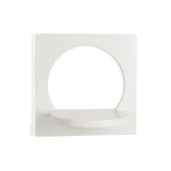 11.6" X 7.7" 2pc Round Silhouette Shelf Set White - Danya B. 9 11.6" X 7.7" 2pc Round Silhouette Shelf Set White - Danya B. -Home Decoration Shop GUEST d2e17235 b0a8 43a3 86aa 5126d025e3bc