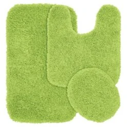3pc Jazz Shaggy Washable Nylon Bath Rug Set - Garland -Home Decoration Shop GUEST d497da5b 71a1 462b 913b 447c9006d265