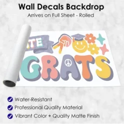 Big Dot Of Happiness Groovy School Graduation Party Photo Backdrop - Wall Decals -Home Decoration Shop GUEST d567fad4 a991 45e2 97bc d6fc7c7fbc61