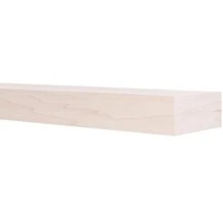 MANTELSDIRECT Bedford Modern Floating Fireplace Mantel Shelf, Optional Corbels Included | Mantels Direct