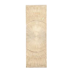 Wood Geometric Handmade Intricately Carved Radial Wall Decor Gold - Olivia & May -Home Decoration Shop GUEST da300e07 197f 4dda 878b 240149b3c92e