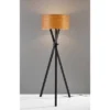 62" Bronx Collection Floor Lamp Black - Adesso -Home Decoration Shop GUEST db20b41f 960b 4831 86d9 c049bcf892fe