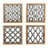 Set Of 4 Metal Geometric Cut-out Wall Decors Black - Olivia & May 1 Set Of 4 Metal Geometric Cut-out Wall Decors Black - Olivia & May -Home Decoration Shop GUEST db6e3a01 9aff 4736 99c1 fbdb3c12c8d9