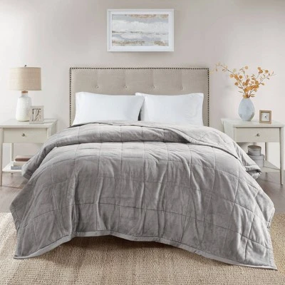 Campbell Reversible HeiQ Smart Temperature Down Alternative Bed Blanket 3 Campbell Reversible HeiQ Smart Temperature Down Alternative Bed Blanket