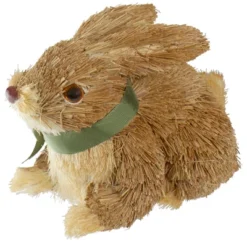 Northlight 8" Brown Sisal Bunny Rabbit Easter Figure -Home Decoration Shop GUEST dd01669f 0f47 472c b9f7 bdc50c1d65ff