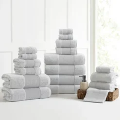 Air Cloud 18-Piece Towel Set. 26 Air Cloud 18-Piece Towel Set. -Home Decoration Shop GUEST dd26bcda 864e 4014 aeaf 5fa5daf2647b
