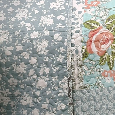 Blue Roesser Quilt Set - Lush Décor 5 Blue Roesser Quilt Set - Lush Décor - Image 3