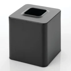 MDesign Metal Square Facial Tissue Box Cover Holder, Light Gray -Home Decoration Shop GUEST dfe31f64 096e 456e a80e d99ffb061d4a