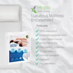 Hygea Natural Luxurious Bed Bug Matress Cover