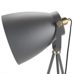 57" Industrial Adjustable Tripod Spotlight Floor Lamp - Nourison -Home Decoration Shop GUEST e03f91db b7df 4c04 aa44 d5b545dc7dda