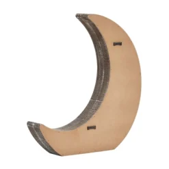 Wooden Moon Shelf, Rustic Wall Home Decor, Crystal Holder For Stones Display And Essential Oils (13 X 13 X 2 In) -Home Decoration Shop GUEST e48e399c f142 406b 89f8 7c1e5a79697b