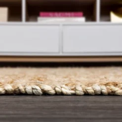 Hira Hand Woven Diamond Chunky Jute Area Rug - JONATHAN Y -Home Decoration Shop GUEST e6dadd57 afb3 4211 bfa2 610b646b28bc