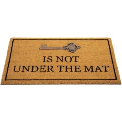 Northlight Key Is Not Under The Mat Coir Outdoor Doormat 18" X 30" 9 Northlight Key Is Not Under The Mat Coir Outdoor Doormat 18" X 30" -Home Decoration Shop GUEST e9a87d04 95a3 46c9 b9cc 1c7b5722c065