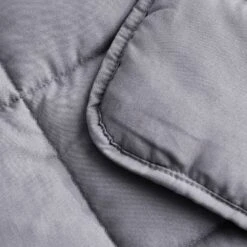 48" X 72" 12lbs Microfiber Weighted Blanket Gray - Pur Serenity -Home Decoration Shop GUEST ead93396 9a70 4fba 8c95 8c2dc5e80124