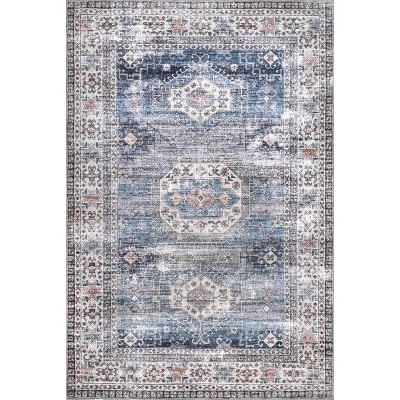 NuLOOM Drina Distressed Machine Washable Area Rug 17 NuLOOM Drina Distressed Machine Washable Area Rug - Image 15