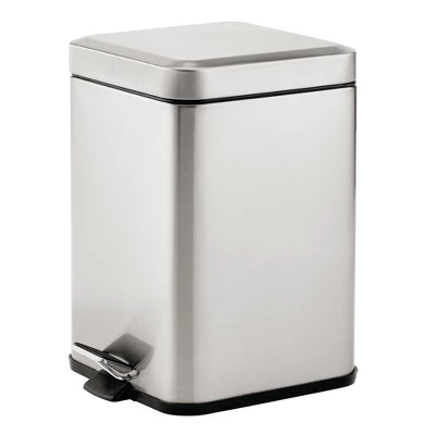 MDesign Small Square Step Trash Can Garbage Bin, Removable Liner, 6L 9 MDesign Small Square Step Trash Can Garbage Bin, Removable Liner, 6L - Image 7