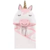 Hudson Baby Infant Girl Cotton Animal Face Hooded Towel, Modern Unicorn, One Size -Home Decoration Shop GUEST ec28c618 fdb2 4424 87a1 8e6e19f057cf