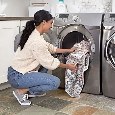 NuLOOM Amie Persian Border Machine Washable Area Rug 11 NuLOOM Amie Persian Border Machine Washable Area Rug - Image 9