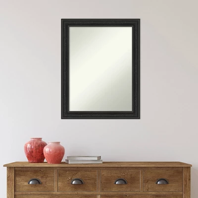 22" X 28" Non-Beveled Shipwreck Black Narrow Bathroom Wall Mirror - Amanti Art 8 22" X 28" Non-Beveled Shipwreck Black Narrow Bathroom Wall Mirror - Amanti Art - Image 6