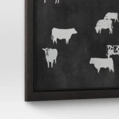 (Set Of 2) 12" X 12" Cow Collection II Framed Wall Canvases - Threshold™ 11 (Set Of 2) 12" X 12" Cow Collection II Framed Wall Canvases - Threshold™ -Home Decoration Shop GUEST ed6cea91 4424 4805 8aee 4c4271b75676