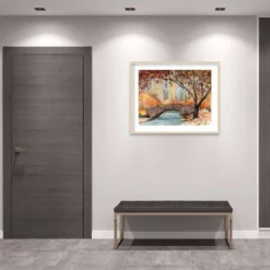 41" X 33" Autumn In New York Study I By Samuel Dixon Wood Framed Wall Art Print - Amanti Art -Home Decoration Shop GUEST f058efe1 2261 461d 975b 388cf541c273