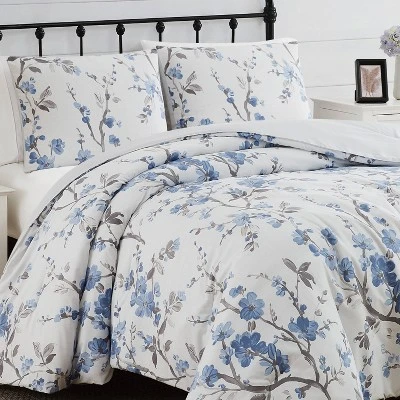 Kasumi Floral Comforter Set - Cannon 6 Kasumi Floral Comforter Set - Cannon - Image 4