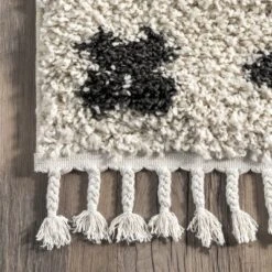 NuLOOM Fatima Cross Cozy Shag Tassel Area Rug 19 NuLOOM Fatima Cross Cozy Shag Tassel Area Rug -Home Decoration Shop GUEST f2f51fc2 69c5 45b2 a18a 5b3f1b55f7f0