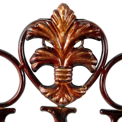 28" X 21" Traditional Metal Live Laugh Love Wall Décor Brown - Olivia & May 12 28" X 21" Traditional Metal Live Laugh Love Wall Décor Brown - Olivia & May - Image 10