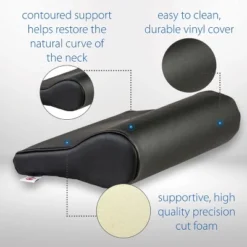 Core Products AB Contour Cervical Support Pillow, Black Vinyl 9 Core Products AB Contour Cervical Support Pillow, Black Vinyl -Home Decoration Shop GUEST f4c25223 48a7 4177 bf53 8437e5ac421b
