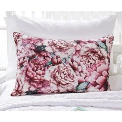 Baileys Birdhouse Floral Quilted Pillow Sham White By Barefoot Bungalow
