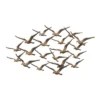 Metal Bird Flying Flock Of Wall Decor Gold - Olivia & May -Home Decoration Shop GUEST f61d7bb3 3555 44b7 b572 7b44d8609752