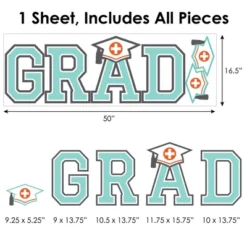 Big Dot Of Happiness Medical School Graduation Party Decor - Vinyl Wall Decals - Grad -Home Decoration Shop GUEST f69895ea a605 441a 9ccd fd1db607eee8