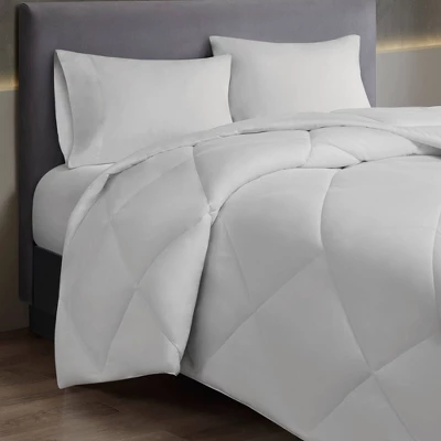 Oversized Down Alternative Comforter With HeiQ Smart Temp Treatment Duvet Comforter Insert 4 Oversized Down Alternative Comforter With HeiQ Smart Temp Treatment Duvet Comforter Insert - Image 2
