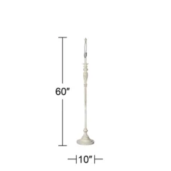 360 Lighting Vintage Shabby Chic Floor Lamp Base 60" Tall Antique White Washed For Living Room Reading Bedroom Office 10 360 Lighting Vintage Shabby Chic Floor Lamp Base 60" Tall Antique White Washed For Living Room Reading Bedroom Office -Home Decoration Shop GUEST fa615a15 1d78 4417 96e6 5efd263f8073